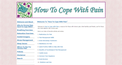 Desktop Screenshot of howtocopewithpain.org