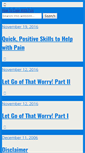 Mobile Screenshot of howtocopewithpain.org